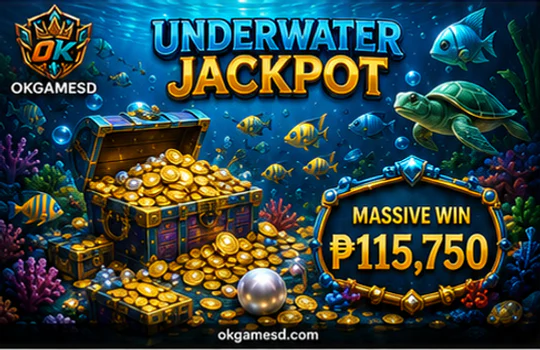 OKGAMES fishing game with moving targets and cannon controls