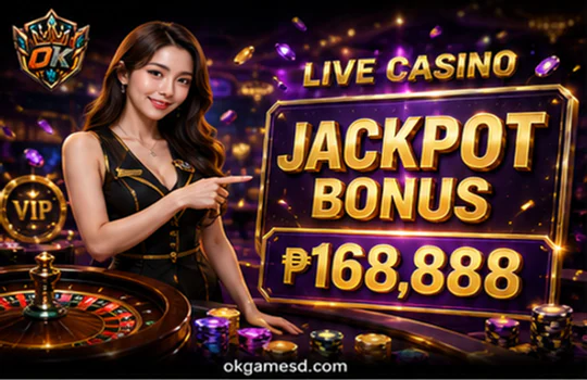OKGAMES casino live table showing limits rules timer and history panels